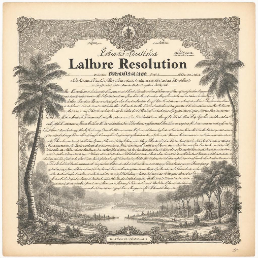 Lahore Resolution